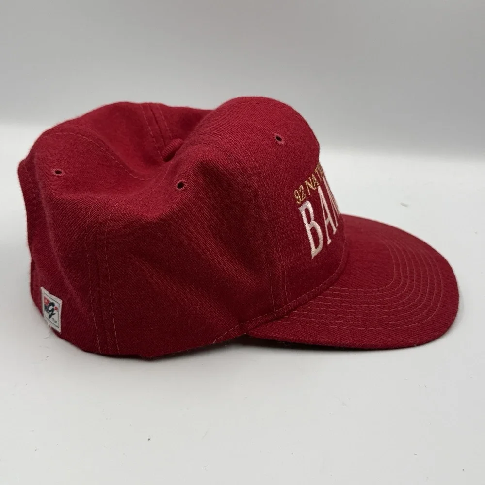 Vtg 1992 University of Alabama Crimson Tide National Champions Hat OS The Game
